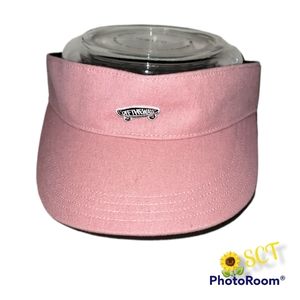 VANS  Off The Wall Pink Visor